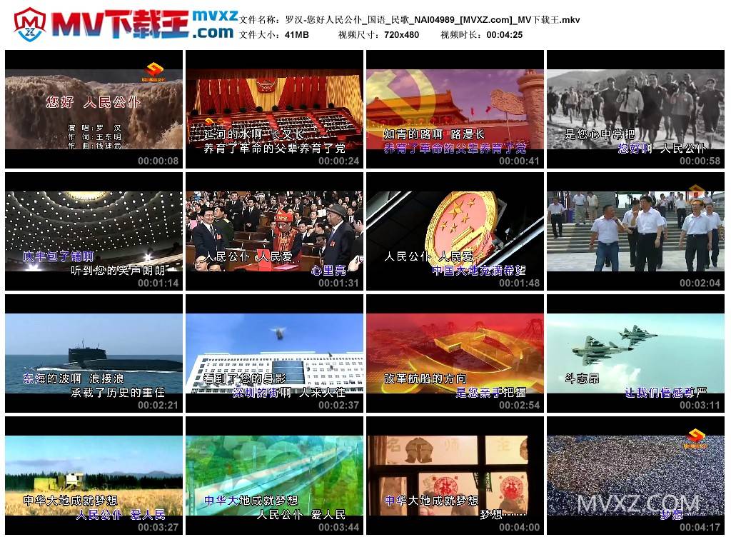 罗汉-您好人民公仆_国语_民歌_NAI04989